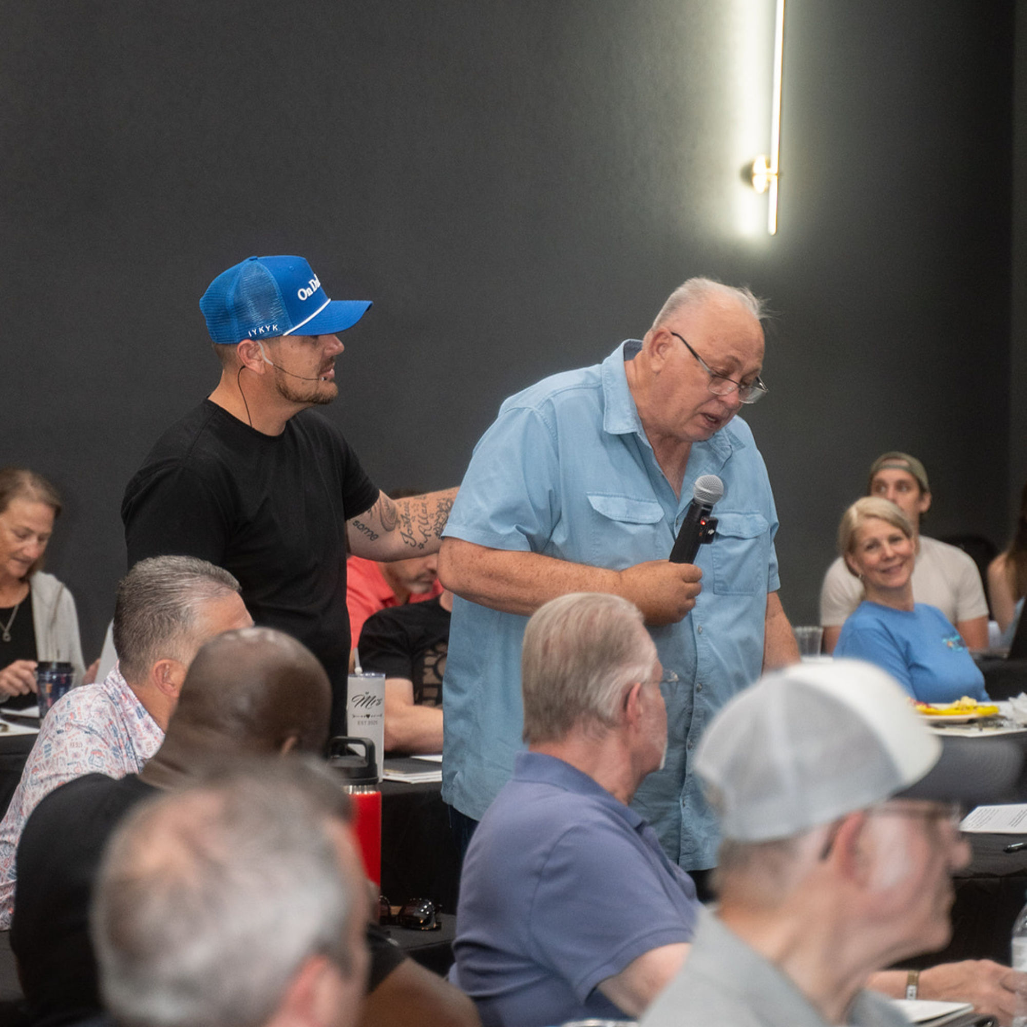 Real owners sharing real results — open mic moment