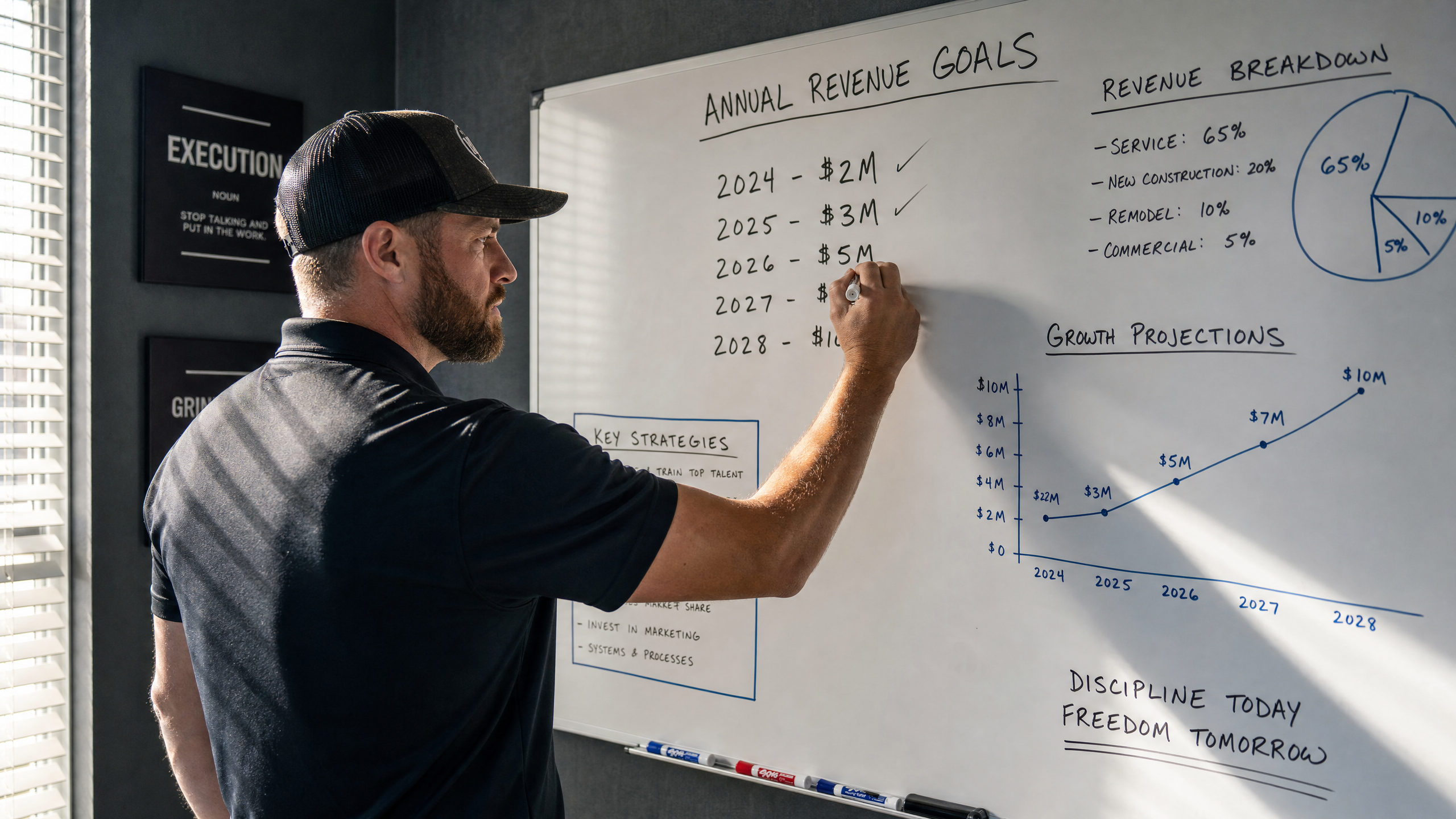 Plumbing Business Goals: How to Set Annual Targets Your Team Will Actually Hit